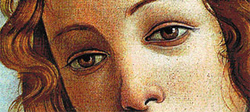 Venere di Botticelli (particolare)